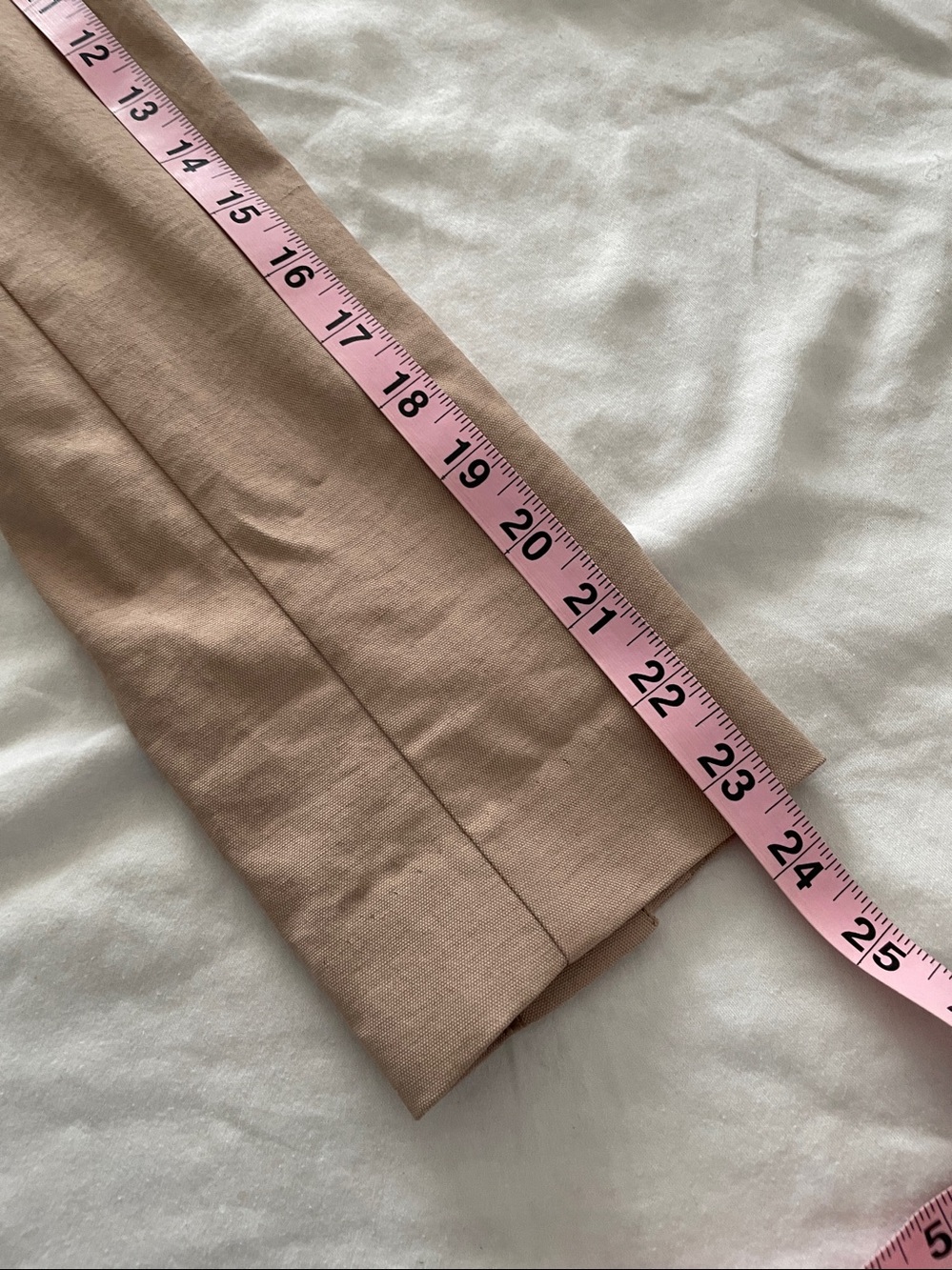 UNIQLO Tan Crisp Linen/Cotton Poplin Blend Blazer Unlined, Light Fabric - Picture 11 of 11